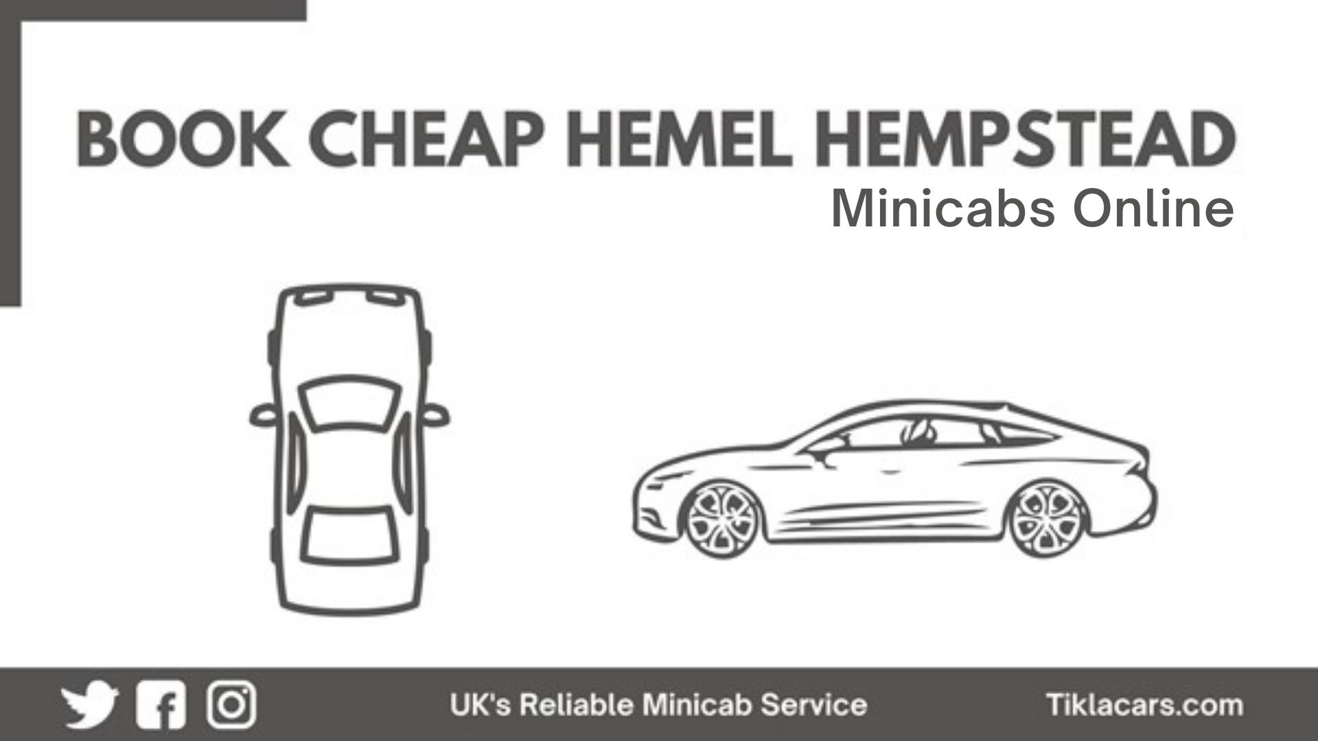 Online Booking Hemel Minicabs